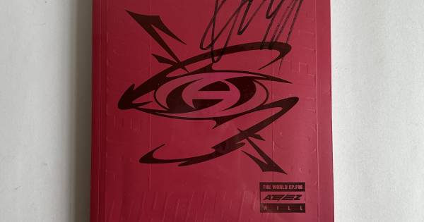 ATEEZ WILL US限定 直筆サイン入り ヨサン ATEEZ YEOSANG SIGNED 2ND ALBUM 'THE WORLD EP.FIN: WILL' - D